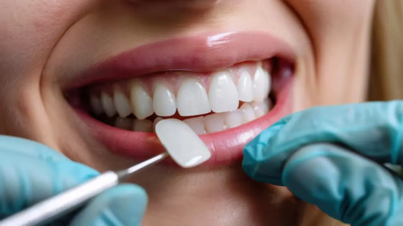 Veneers service for a radiant smile.