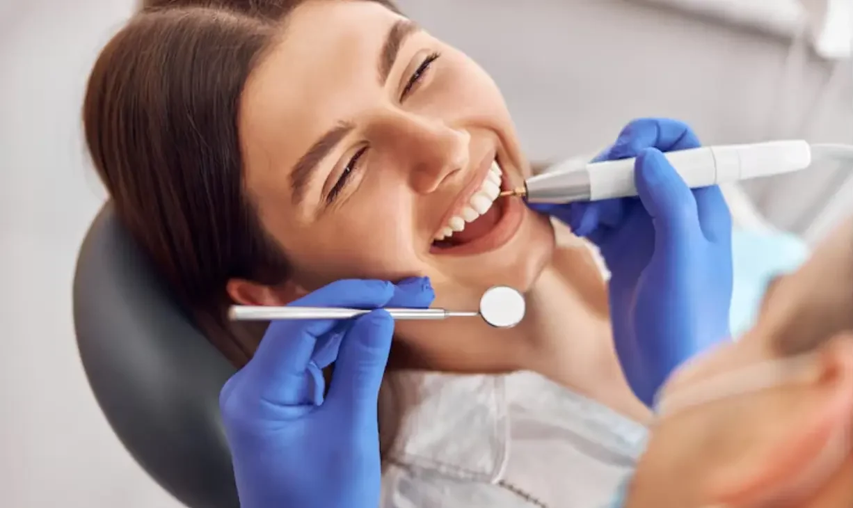 Dentistry service image showcasing patient care
