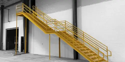 INDUSTRIAL METAL STAIRS