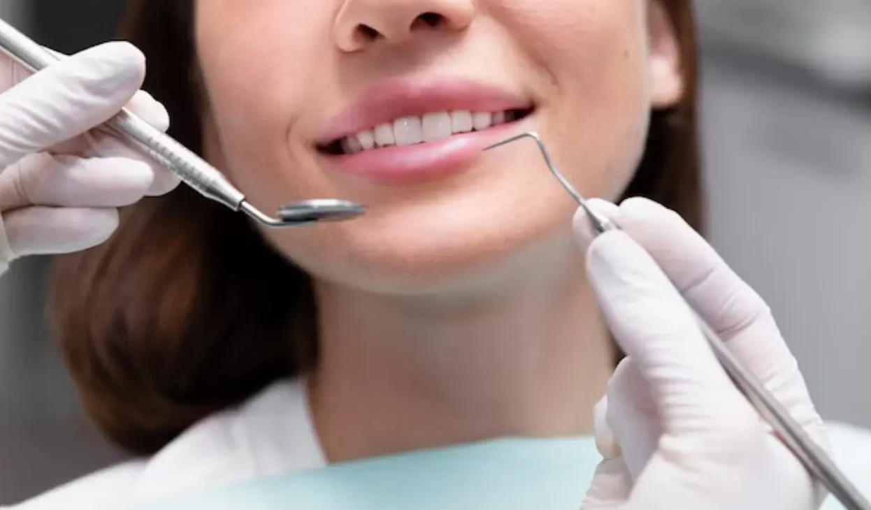 Porcelain tooth crown service at ATOS Medical Center