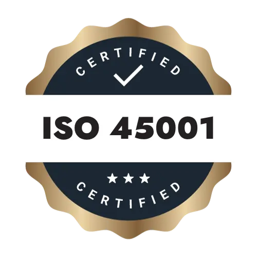 ISO 45001 certified