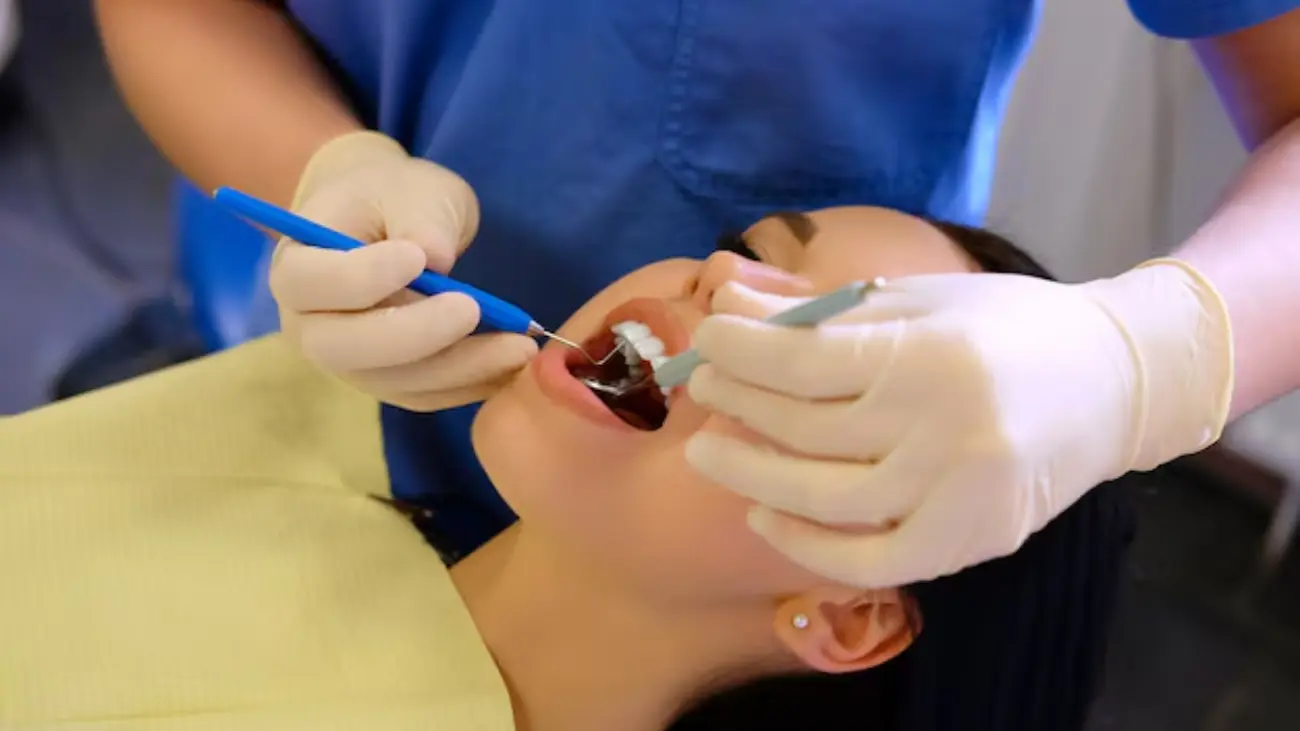 Professional crown installation for optimal dental function.