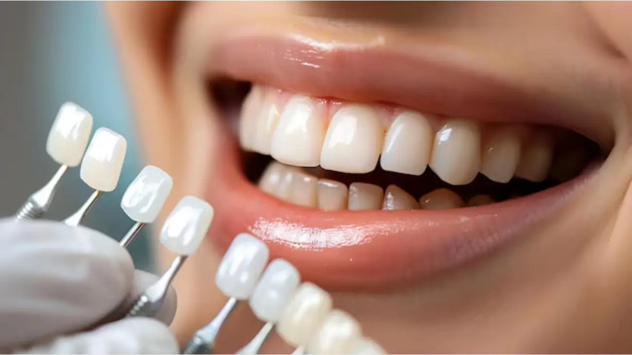 Stunning White Gold Dental Crown example at ATOS.