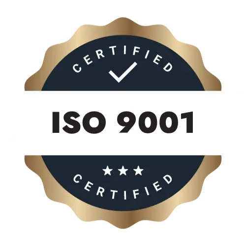 ISO 9001 certified