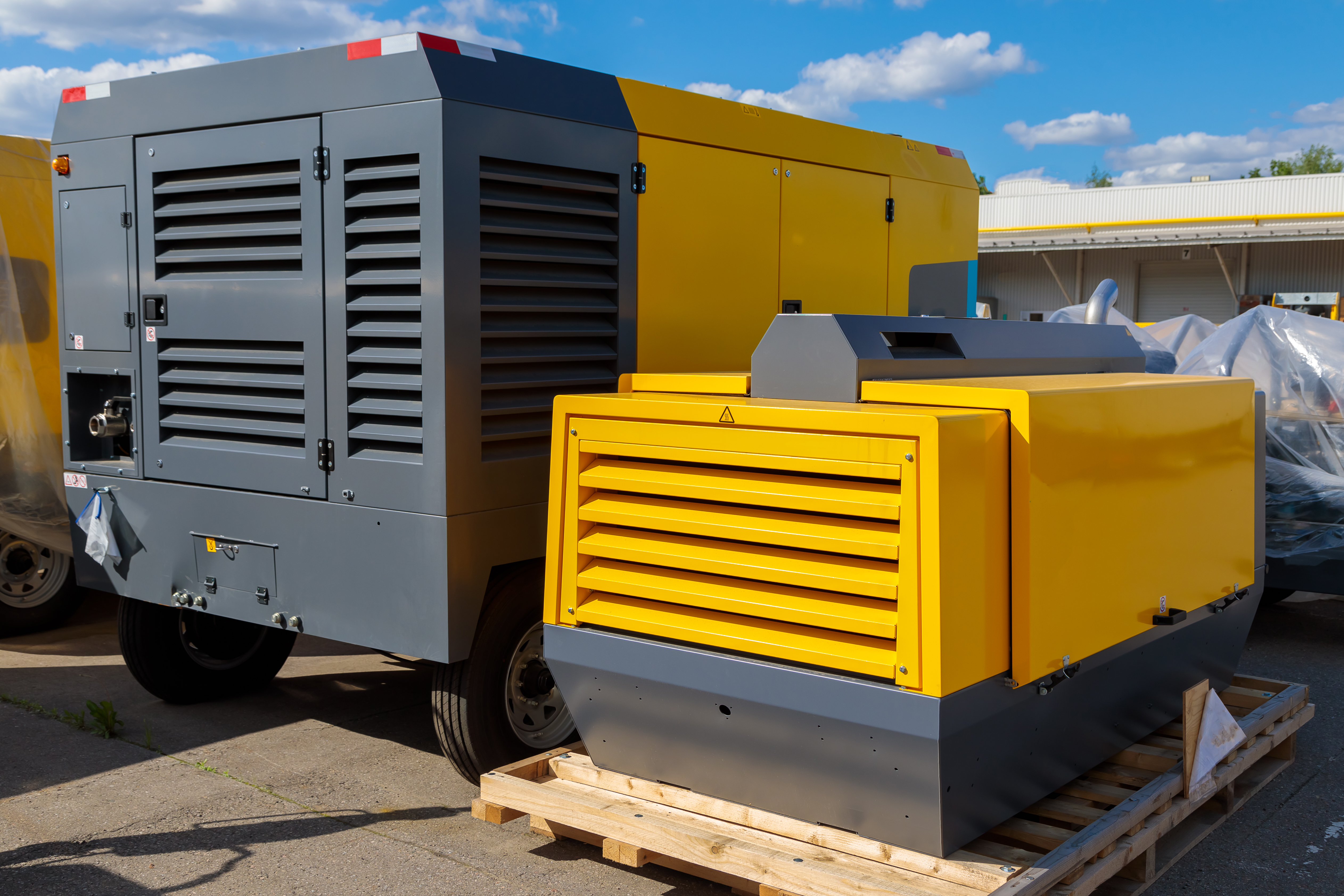 Génératrices de secours prêtes à être installées par Okla Électrique
