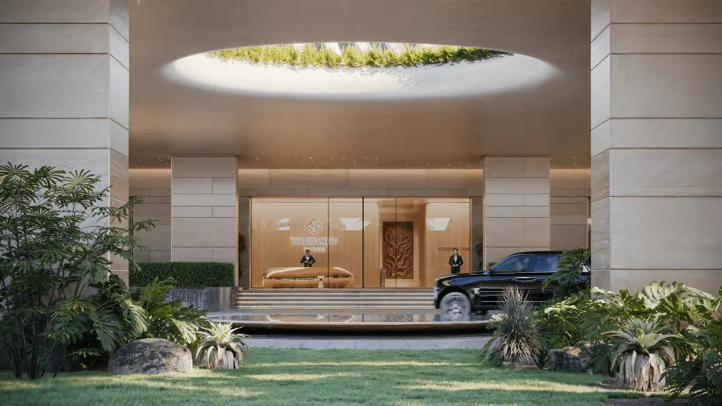 Luxury Entrance